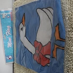 Garden Flag Country Goose